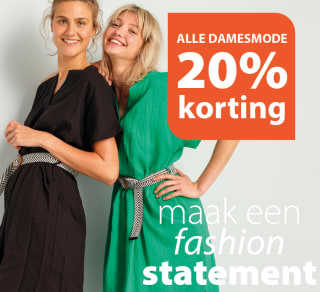 20% korting op alle dameskleding bij Terstal