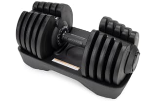 Mancuerna TREXO con barra de 3kg y 8 discos ajustables hasta 18kg por solo 92,99€d