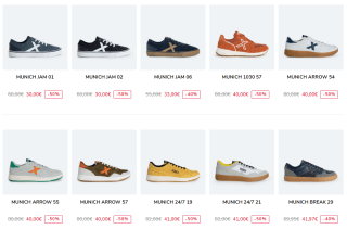 Rebajas MUNICH hasta 50% dto