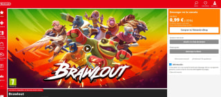 Brawlout Nintendo Switch por 0,99€.