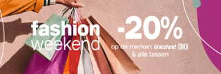 20% korting op Graceland, OXMOX, Venice en Memphis One en alle tassen bij van Haren