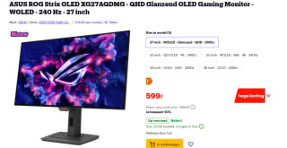 ASUS ROG Strix OLED XG27AQDMG computer monitor 67,3 cm (26.5") voor €599 bij Bol en €499 voor select