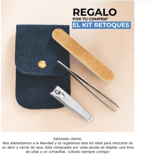 Kit regalo retoques por tu compra en Yves Rocher