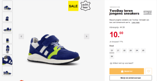 Tot 83% korting in de sale bij Scapino