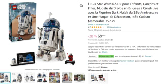 LEGO Star Wars R2-D2 (75379) voor €59,99 met code bij Amazon FR