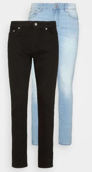 2- stuks Only&Sons ONSLOOM Slim fit heren jeans voor €26,99 bij Zalando