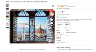 Puzle marca Educa Vista de Florencia por 6,50€