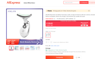 Masajeadoe de cuello por 20,62€