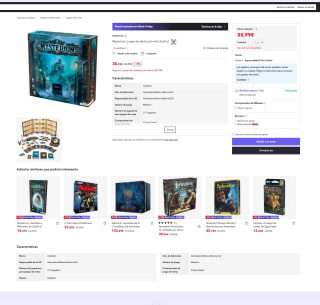Juego de mesa Mysterium por 35,99€ (Nuevos usuarios por 21,59€)