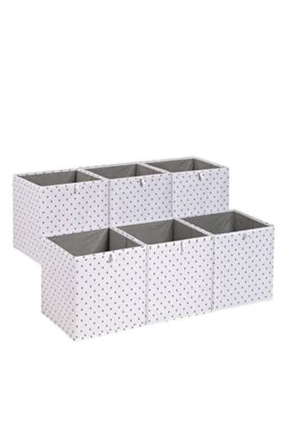 6 Cubos de almacenamiento de tela - varios modelos