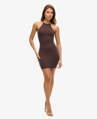 SuperDry Strappy Racer jersey mini-jurk voor €21 bij SuperDry