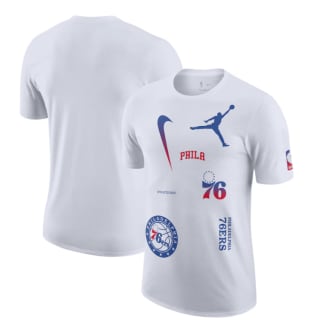 Camiseta Nike Philadelphia 76ers Jordan Courtside Max 90 de Hombre por 26.5€