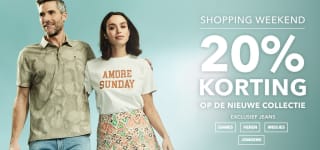 20% korting op de nieuwe collectie bij Jeans Centre
