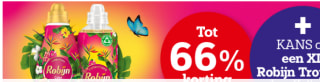Tot 66% korting op Robijn & Sun bij Bol