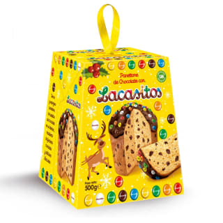 PANETTONE Chocolate con Lacasitos 500 g por 2,99€