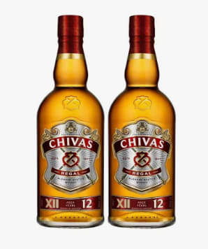 2 botellas Chivas Regal 12 por 39,02€
