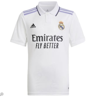 Camiseta Adidas manga corta Real Madrid Primera Equipación 22/23 Junior a 49.99€
