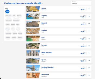 20% EXTRA descuento en tus vuelos en Ryanair precios de locura