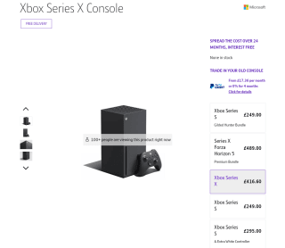 Xbox Series X Console for £416.60 at BT Store