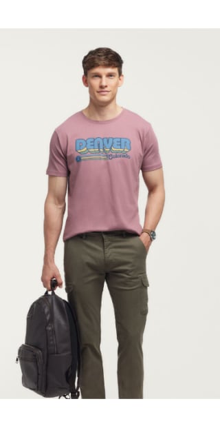 Camiseta Denver para Hombre por 4.95€
