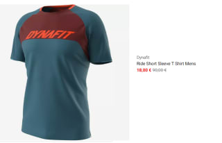 Maillot de Hombre Dynafit Ride Half Zip por 18€