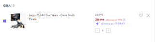 Descuentazos hasta 40% + 5€ descuento en productos Star Wars