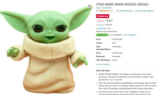 Star Wars Mixin Moods Grogu voor €11,89 bij Amazon