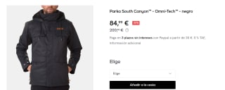 Parka para Hombre Columbia South Canyon™ - Omni-Tech™ por 84.99€