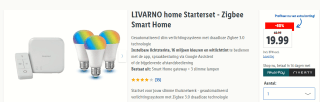 LIVARNO home Starterset - Zigbee Smart Home voor €19,99 in de Lidl webshop