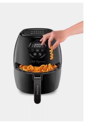 Freidora De Aire Sin Aceite Prixton Cook Organics 3,5 Litros 1300 W por 21.96€