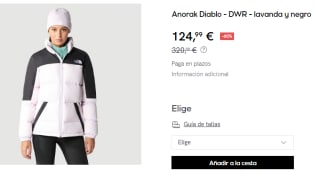 Chaqueta de mujer Diablo The North Face por 124.99€
