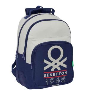Mochila doble adaptable a carro Benetton "Varsity" por 22.99€