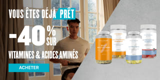 Deux codes pour une promotion de 40% chez My Protein