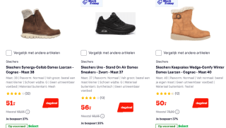 Tot 40% korting op Skechers schoenen bij Bol