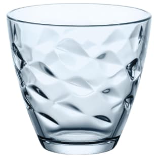 Pack x6 vasos de cristal pequeños color azul por solo 2.95€