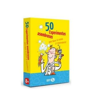 Juego de Cartas 50 Experimentos Asombrosos por 6€