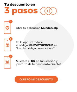 Código Descuento 10cent/l en Galp