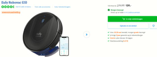 Eufy RoboVac G10 Hybride - Robotstofzuiger met dweilfunctie voor €139 bij Coolblue