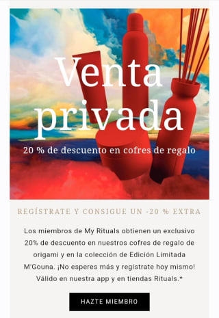 -20% de Descuento en Cofres de Regalo por suscribirnos.