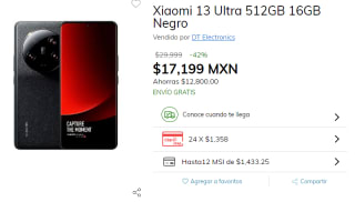 Xiaomi 13 Ultra 512GB Negro por $17,199 en Claro Shop