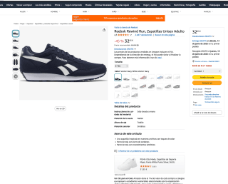 Zapatillas Reebok Rewind Run Adultos desde 32,95€