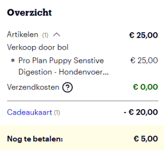 3 kg Purina Pro Plan Puppy of Kitten startpakket voor €5 via kortingsactie op Bol.com