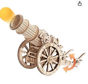 Descuento de 60% Justice Guard Epic War cañón medieval con ruedas puzle