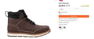Levi's Botas Axel por 23,99€