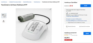 Medisana Tensiómetro de Brazo MTP por 25€