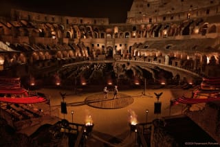 Gratis gladiatorenervaring in het Colosseum