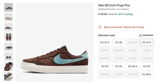 Nike SB Zoom Pogo Plus sneakers voor €59,49 bij Nike