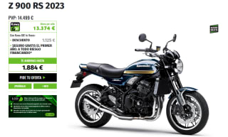 Moto Kawasaki Z900 RS + seguro gratis por 13.374€