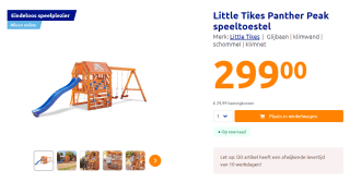 Little tikes Panther Peak speeltoestel voor €299 bij Action