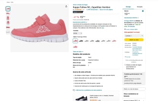 Zapatillas Kappa Follow NC por solo 15,95€
